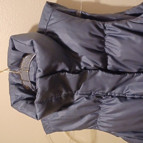 New GAP Down Filled Puffer Vest Blue Women's Size Small - Picture 6 of 11